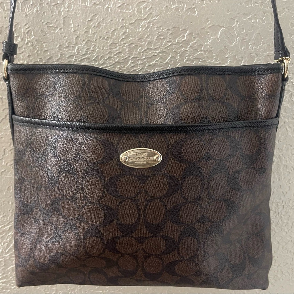 Coach Dark Brown Crossbody Bag